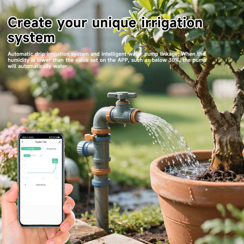 Soil Moisture Meter - Digital Tester for Garden Plants & Vegetables