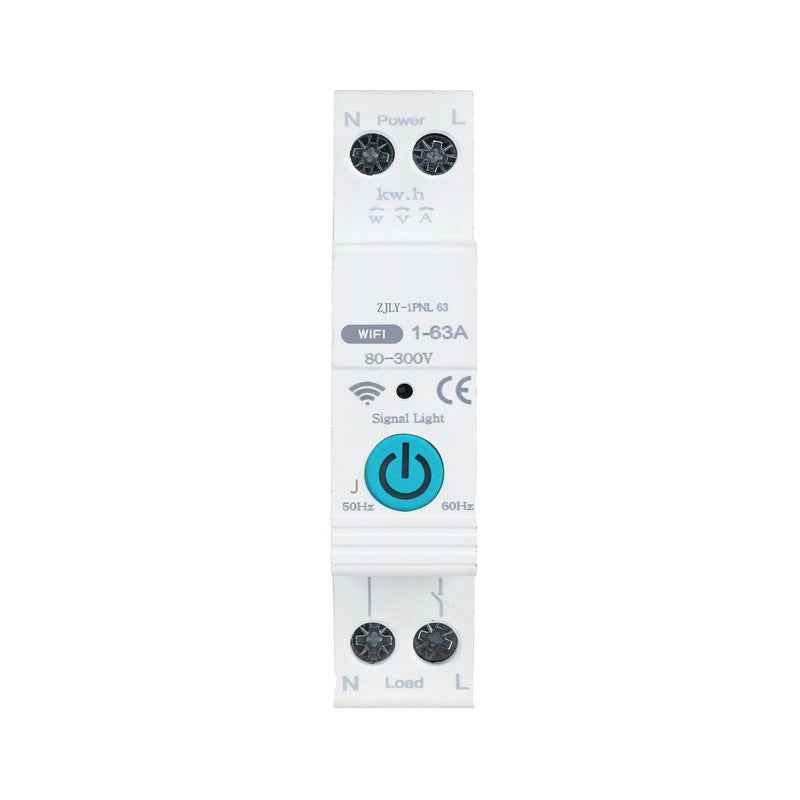 Smart Circuit Breaker 1P - WiFi with Metering & Leakage Protection