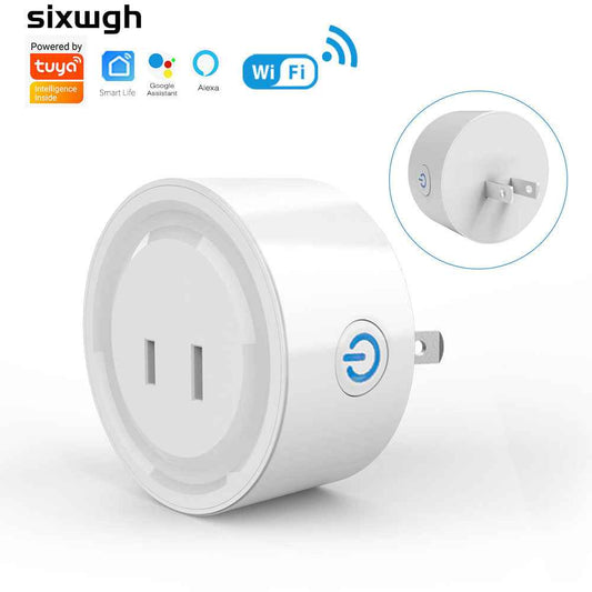 Smart WiFi Socket - Japanese Standard Plug with AI Voice Control & Timer