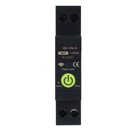 Smart Circuit Breaker 1P - WiFi with Metering & Leakage Protection