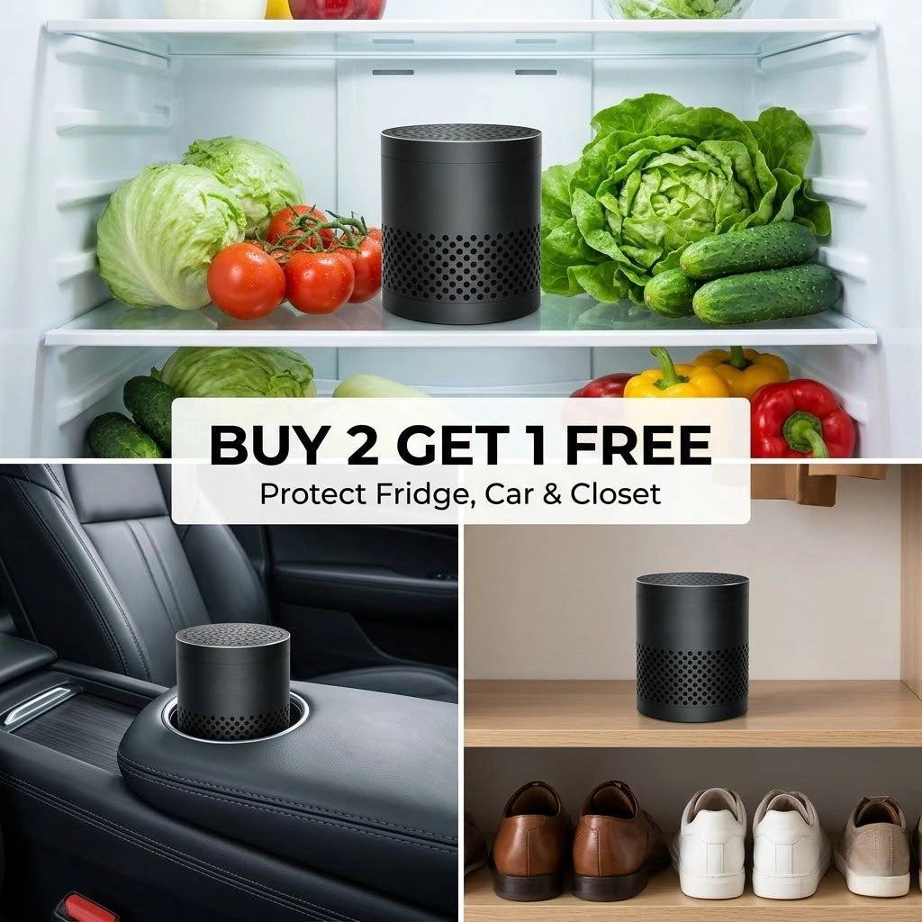 BUY 2 GET 1 FREE Protect Fridge, Car & Closet - Black