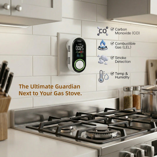 CarbonMonoxide (CO)
CombustibleGas (LEL)
SmokeDetection
Temp &Humidity