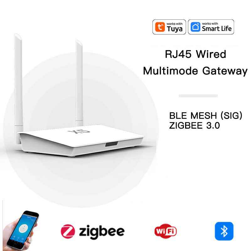 Wireless Smart Gateway - ZigBee Bluetooth Multi-Mode Hub for Smart Home