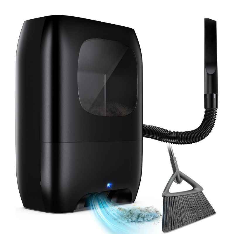 Vacuum Dustpan - High Suction Pet Hair Cleaner for Salon & Home