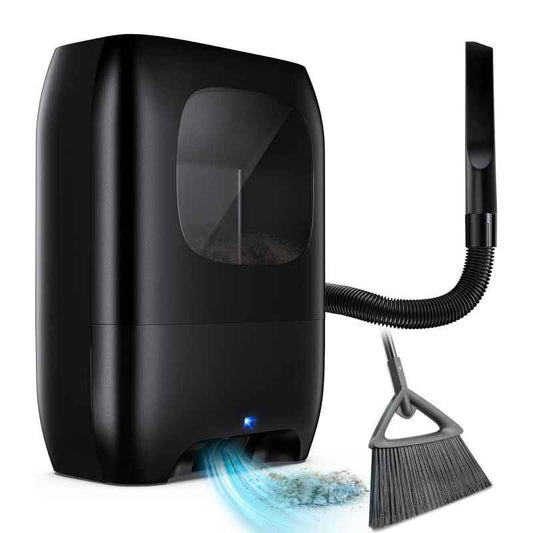 Vacuum Dustpan - High Suction Pet Hair Cleaner for Salon & Home