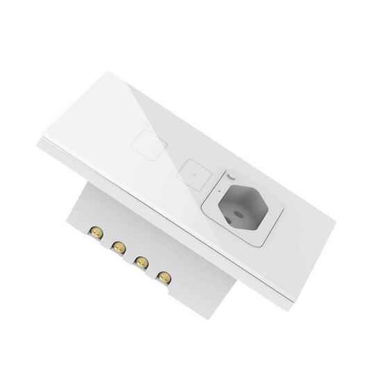 Smart WiFi Socket - Brazilian Standard Dual Outlet with Power Metering