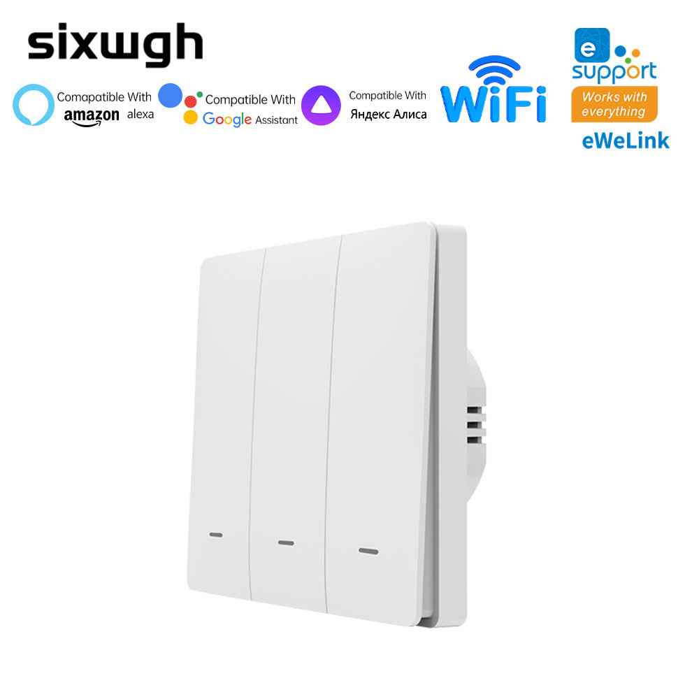 Smart WiFi Switch - ZigBee Wall Switch with Voice Control & Timer