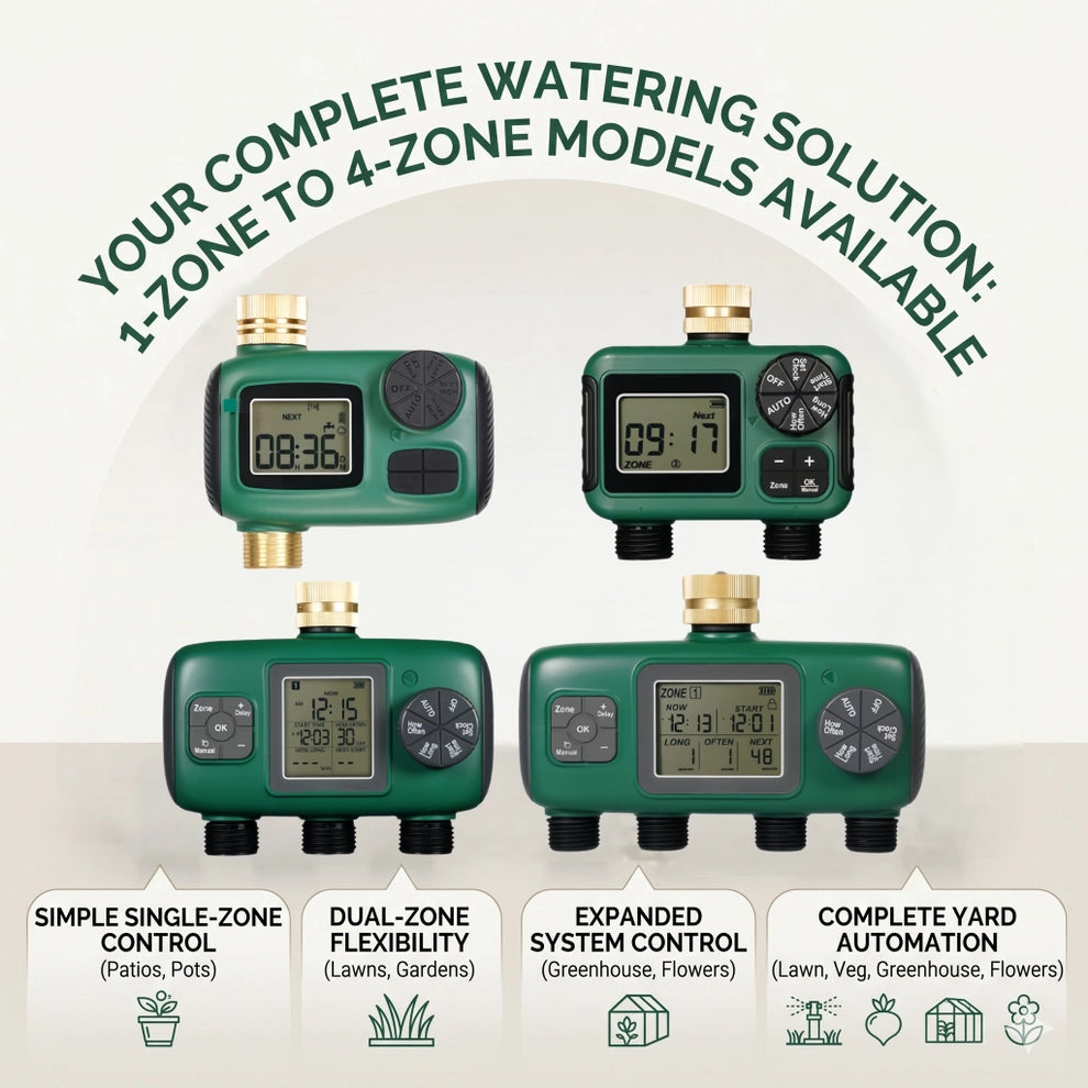 4-Zone Automatic Water Timer