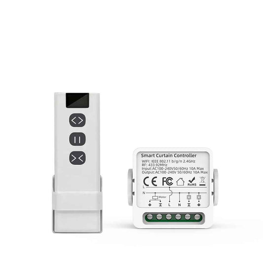 Smart Curtain Switch - WiFi Motor Controller with Remote Control