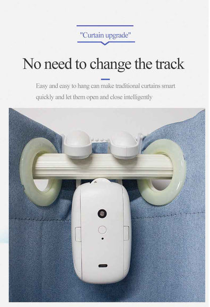 Smart Curtain Motor - Electric Curtain Motor with Tuya APP Remote Control