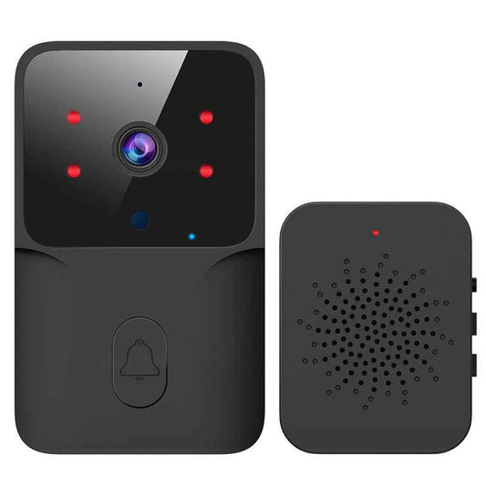 WiFi Video Doorbell - Smart Camera with Two-Way Audio & Night Vision