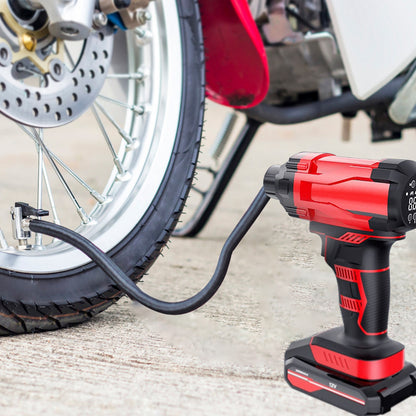150PSI Cordless Car Tire Inflator with Digital Gauge & LED Light