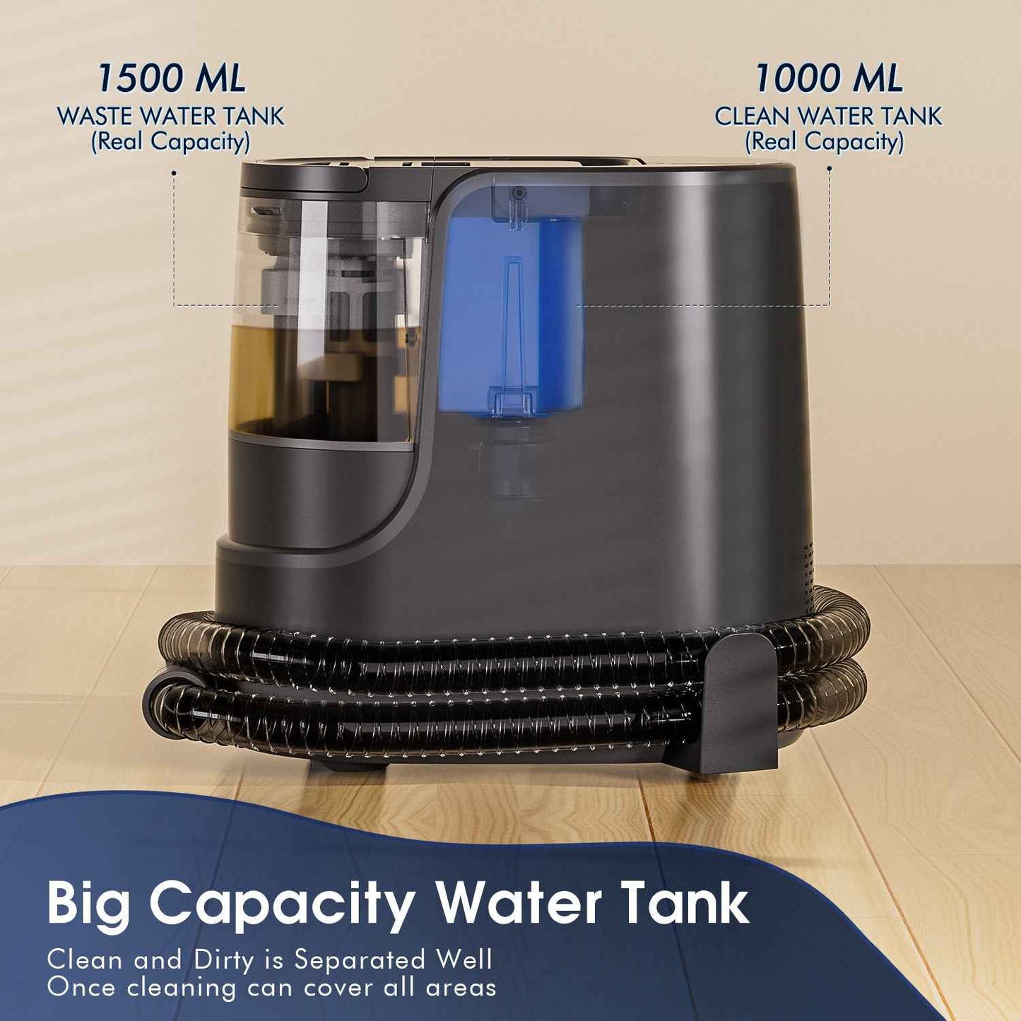 Steam Cleaner - Multifunctional High-Temperature Spray & Suction for Sofa