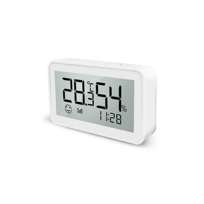 Smart Temperature Humidity Meter - WiFi Indoor Sensor with Display