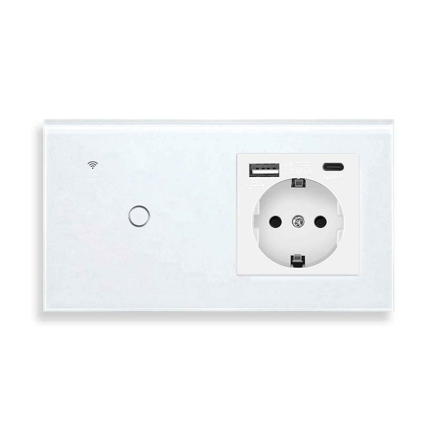 Smart Multi-Socket - WiFi Power Strip with Alexa Voice Control EU Plug