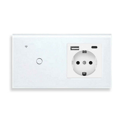 Smart Multi-Socket - WiFi Power Strip with Alexa Voice Control EU Plug