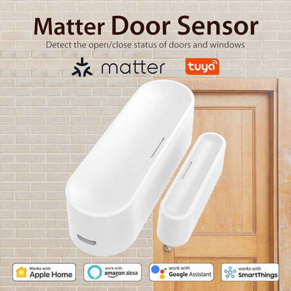 Tuya Matter Door Window Sensor Smart Home
