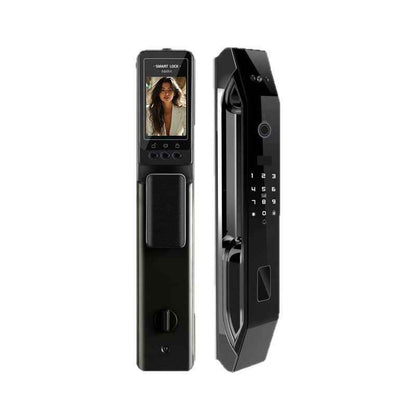 Smart Door Lock - 3D Face Recognition Video Intercom with Fingerprint & Password