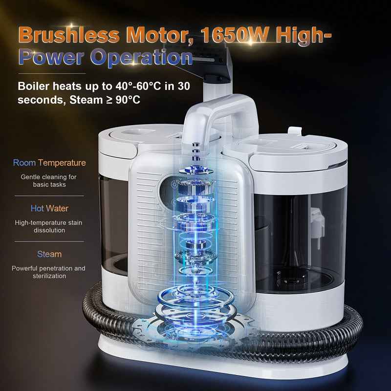 Portable Carpet Cleaner - 2025 New Design for Fabric & Upholstery Care