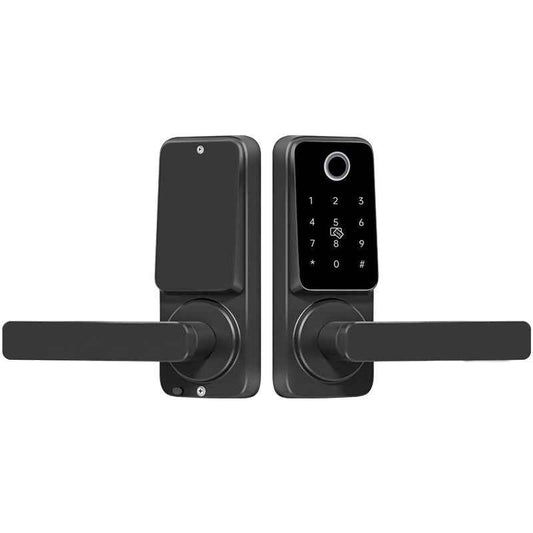 Smart Door Lock - Cat Eye Peephole with Fingerprint & Remote Control