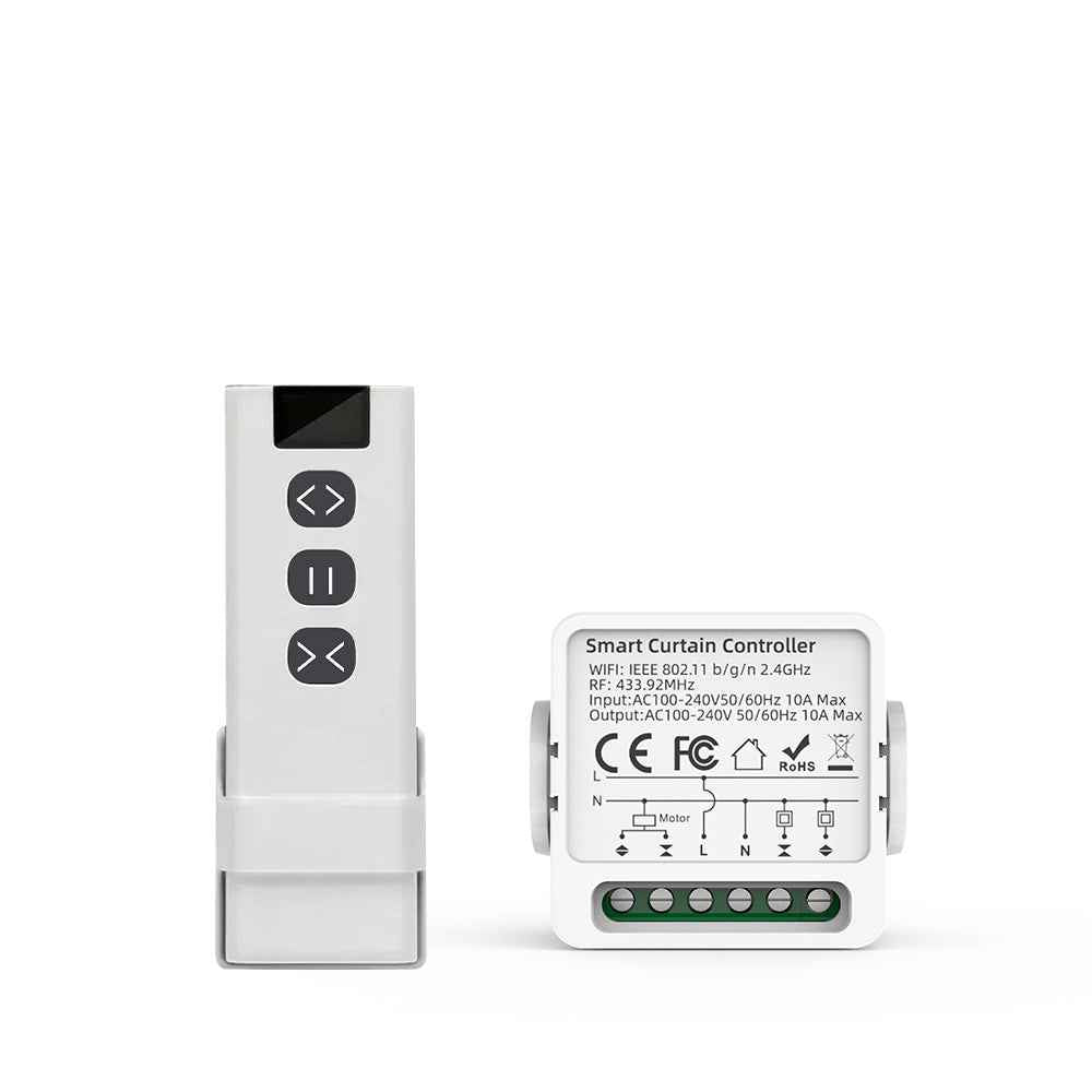 Smart Curtain Switch - WiFi Motor Controller with Remote Control