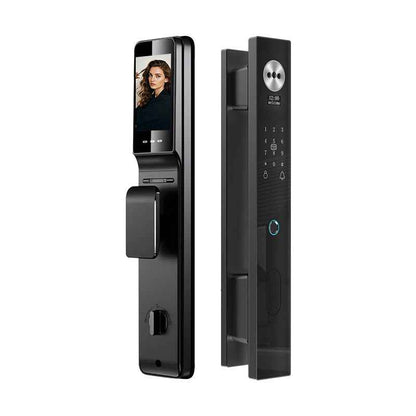 Smart Door Lock - Video Intercom Peephole with Face Recognition & Palm Vein