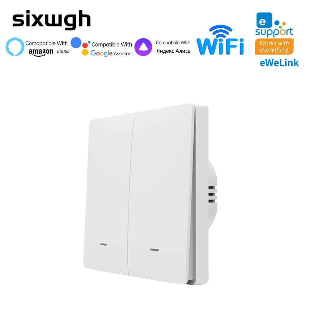 Smart WiFi Switch - ZigBee Wall Switch with Voice Control & Timer