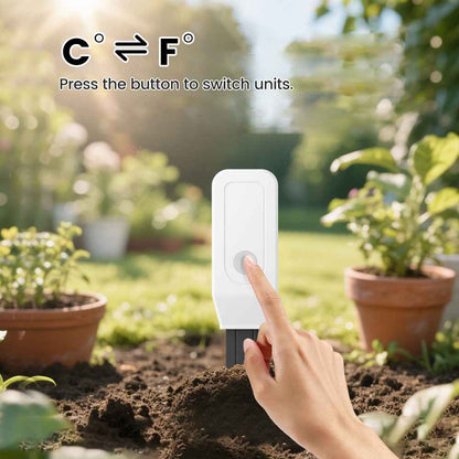 Soil Moisture Meter - Digital Tester for Garden Plants & Vegetables