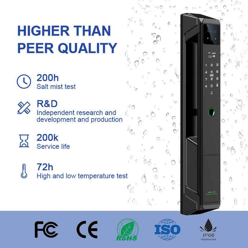 Cat-Eye Video Smart Lock For Home Entry