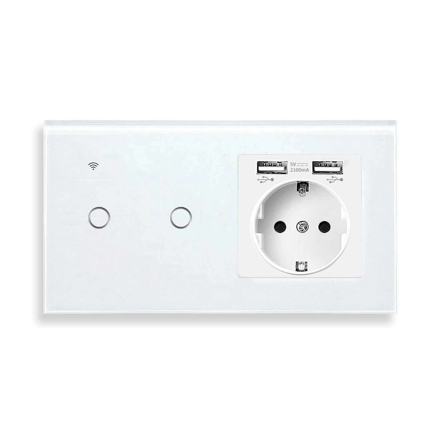 Smart Multi-Socket - WiFi Power Strip with Alexa Voice Control EU Plug