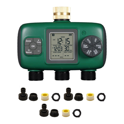 Temporizador de agua automático de 1 a 4 zonas para riego de jardines y césped