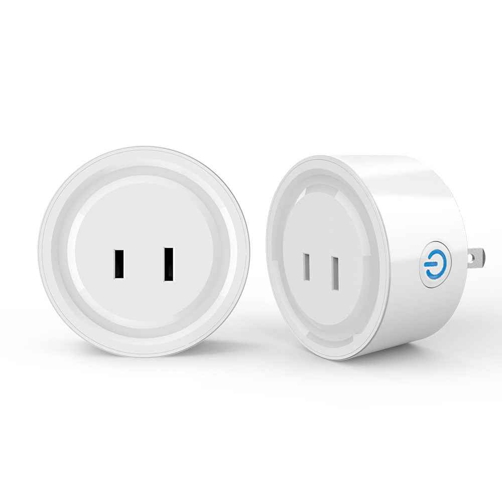 Smart WiFi Socket - Japanese Standard Plug with AI Voice Control & Timer