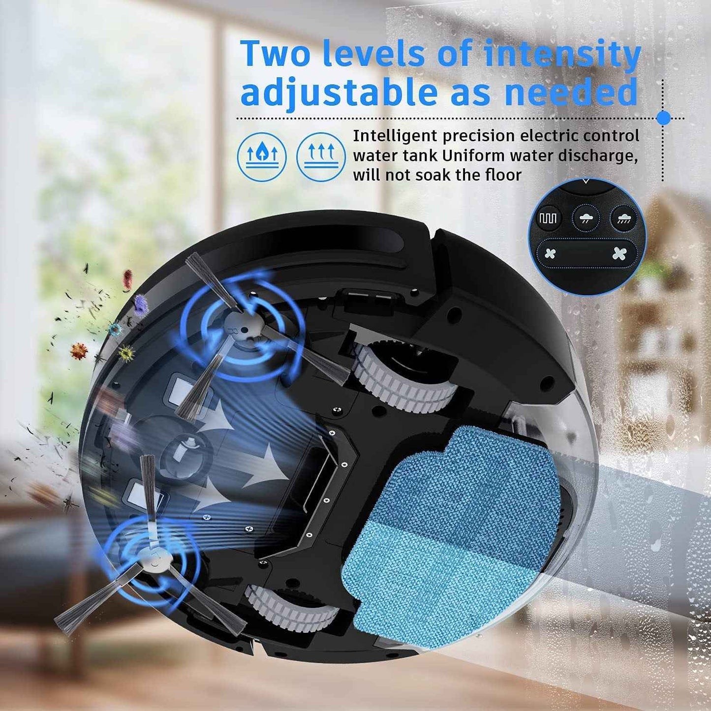 Cross-Border G20Smart Home Floor Cleaning Robot Wet and dry two-in-one fully automatic rechargeable anti-drop vacuum cleaner