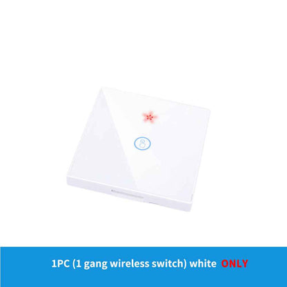 Smart WiFi Wall Switch - Glass Touch Panel with Alexa Voice Control