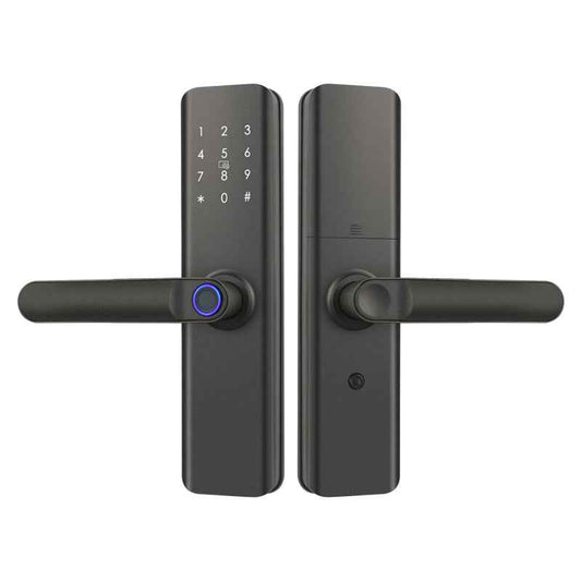 One-Hand Open Fingerprint Smart Lock Tuya