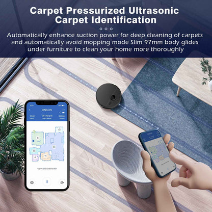 Smart Radar Navigation Vacuum Robot