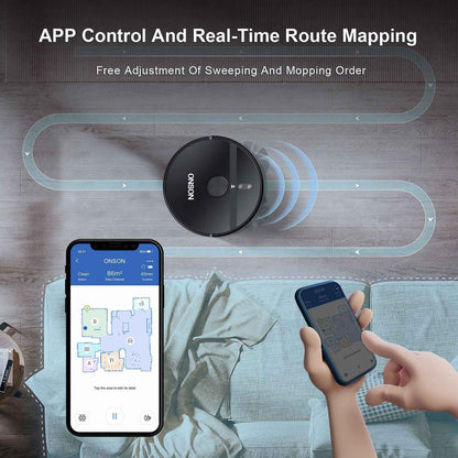 Sweep Mop Recharge Robot Floor Cleaner