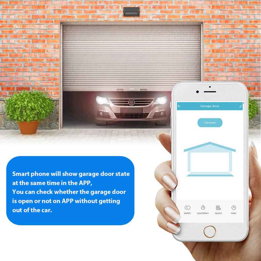 Smart Garage Door Controller - WiFi with Voice Activation & APP Control