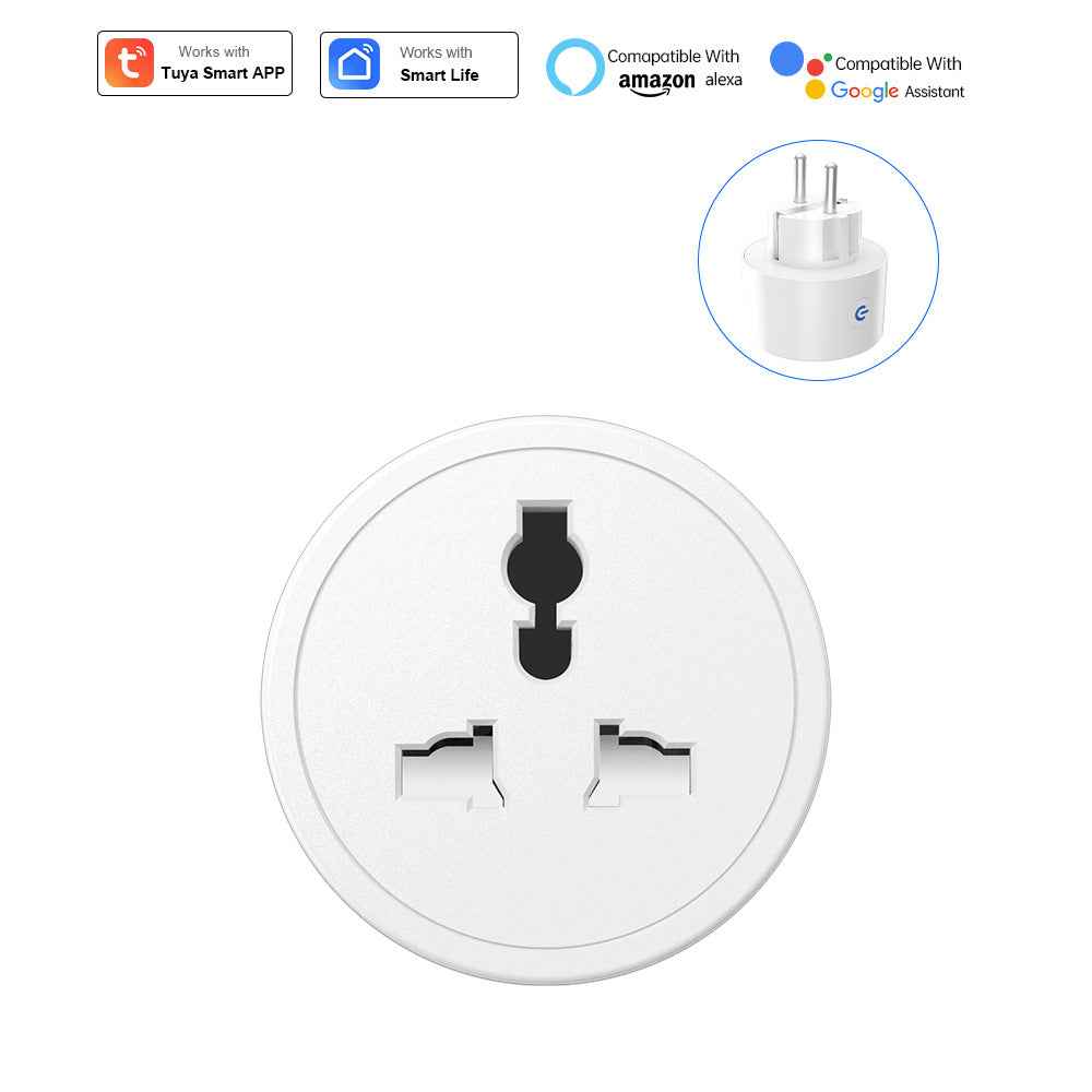 Universal Smart Socket Adapter - WiFi Travel Adapter EU to Multi-Standard