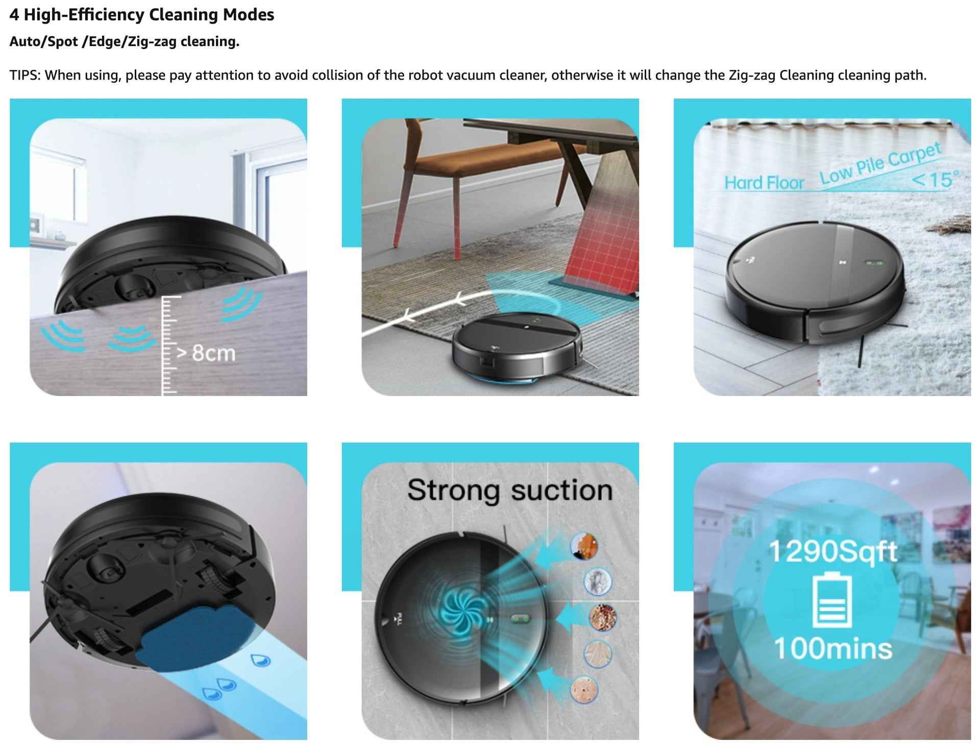 Cross-Border G20Smart Home Floor Cleaning Robot Wet and dry two-in-one fully automatic rechargeable anti-drop vacuum cleaner