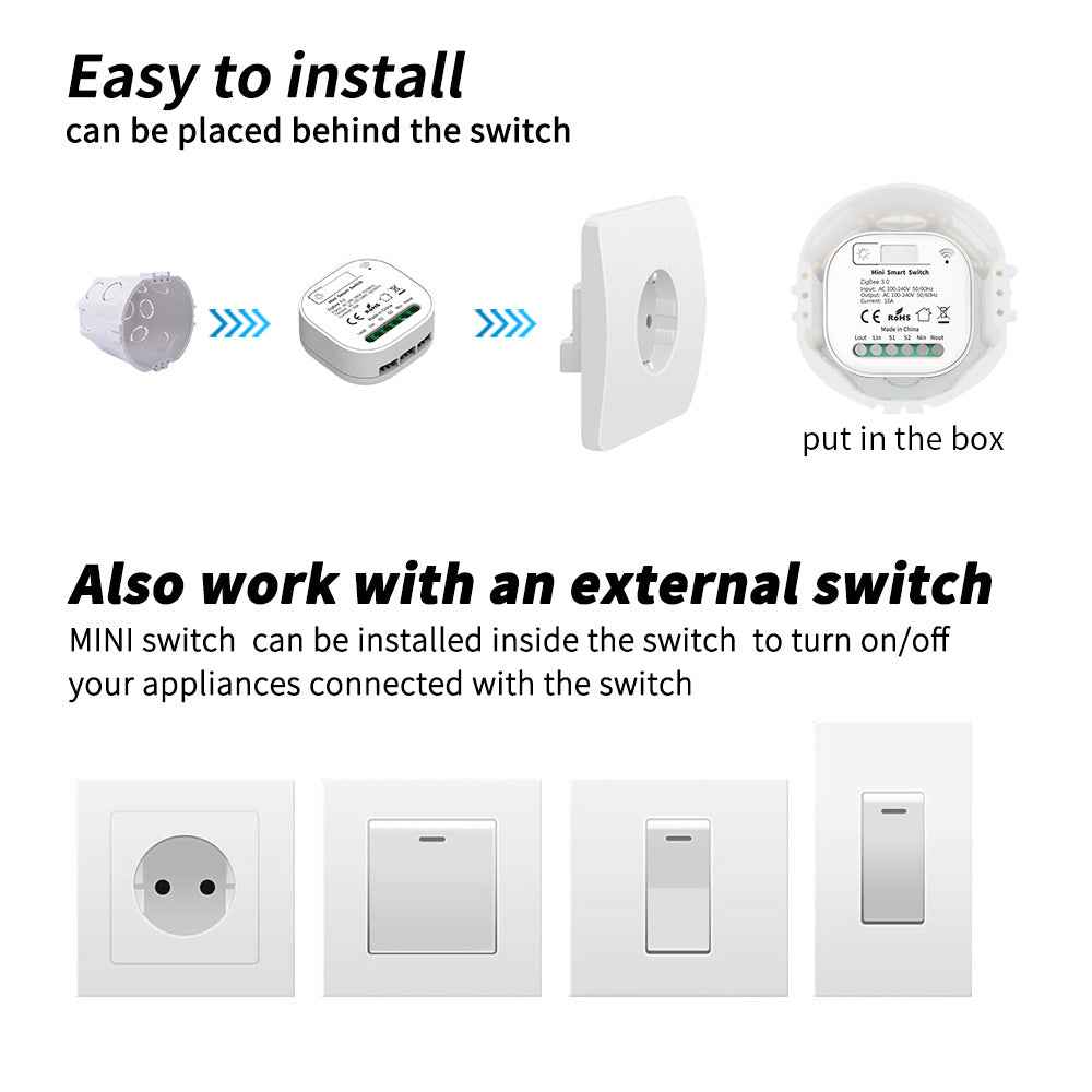 Wireless Circuit Breaker - ZigBee 3.0 with Alexa Control & Timer 16A