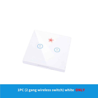 Smart WiFi Wall Switch - Glass Touch Panel with Alexa Voice Control