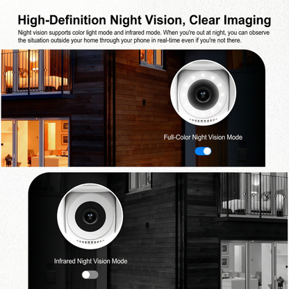 Câmera de segurança externa inteligente