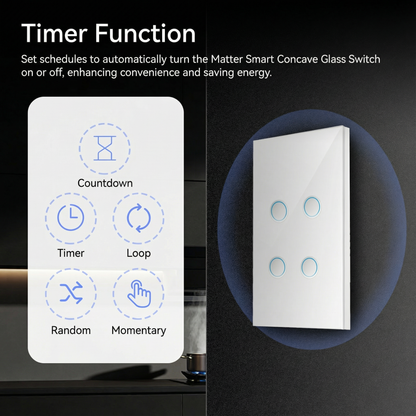Interruptor Inteligente Matter - DS 10B1-WN