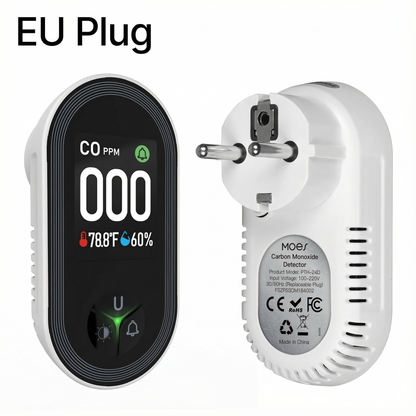 CO Detector with Temp & Humidity Display