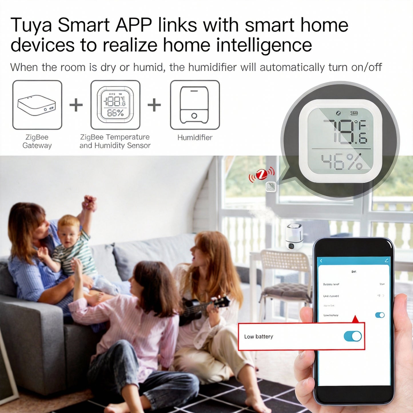Smart Temperature Humidity Sensor