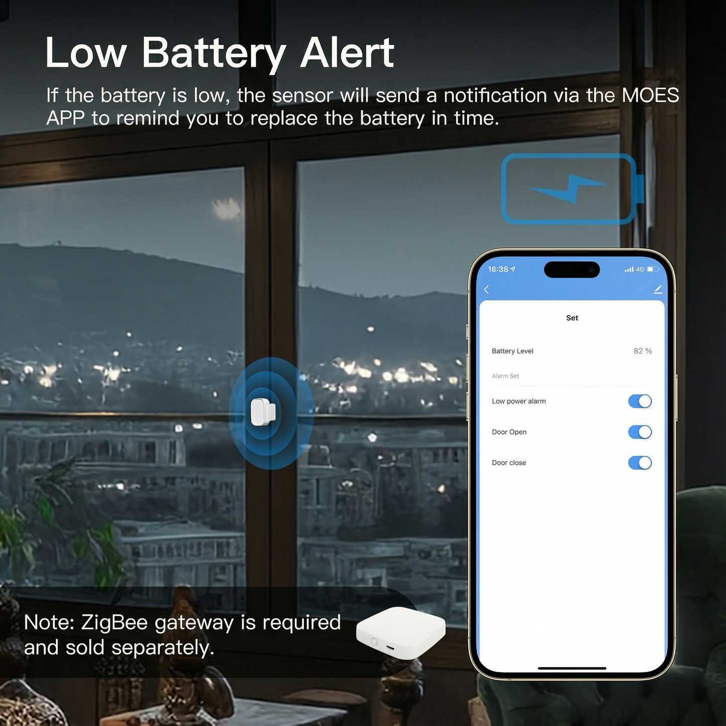 Zigbee Door Window Sensor