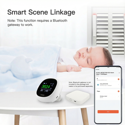 Detector de CO2 inteligente
