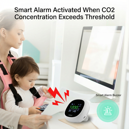 Detector de CO2 inteligente