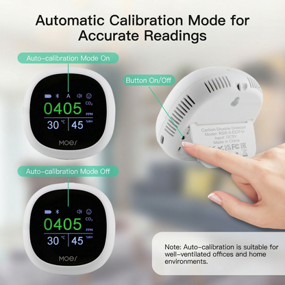 Detector de CO2 inteligente